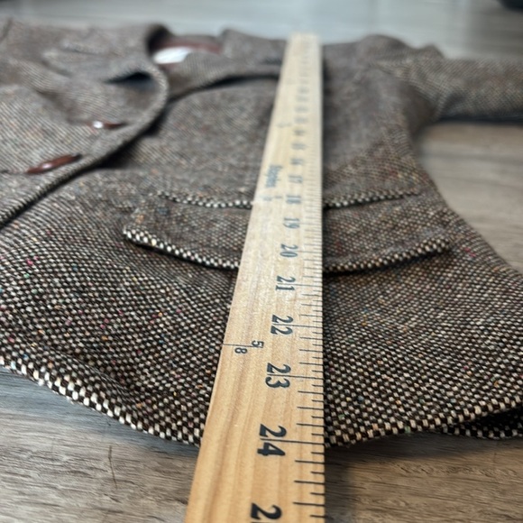 'Trina Turk' Tweed Women’s Brown Blazer - Size 2 - Picture 5 of 8